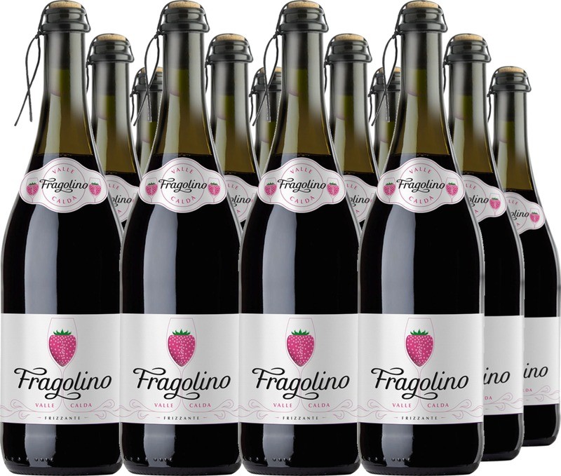 12er Vorteilspaket Fragolino Rosso 'Valle Calda'