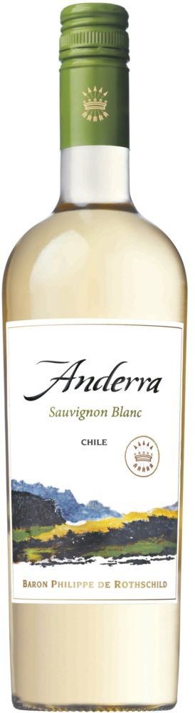 Anderra Sauvignon Blanc Valle Central Baron Philippe de Rothschild, Maipo Chile Valle Central