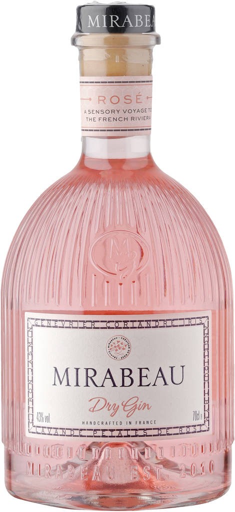 Mirabeau Dry Rosé Gin - 0,7l  SAS MIRABEAU Provence