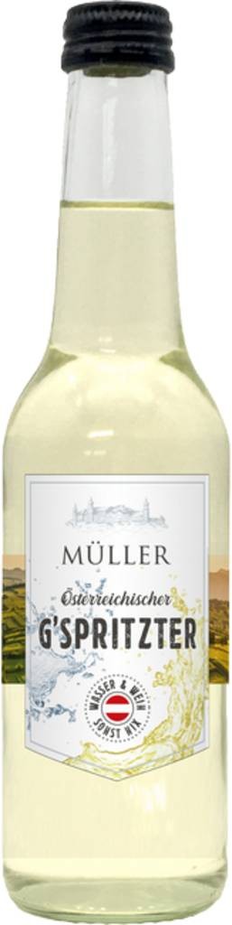 Weinschorle Gspritzter 0,33L Müller  Müller Kremstal