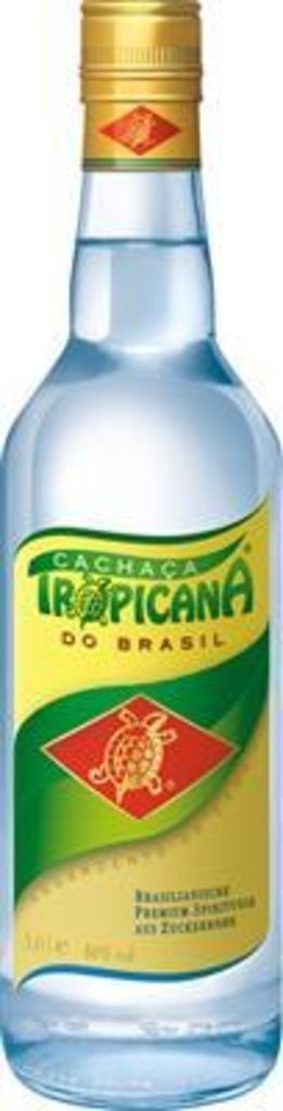 CACHAÇA  TROPICANA  40% vol Brasilianische Premium-Spirituose   