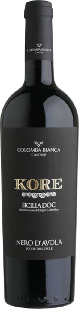 Nero d’Avola Sicilia DOC Kore Colomba Bianca Sizilien