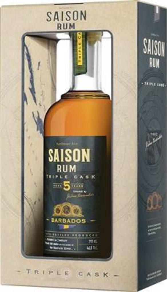 Rum Saison Triple Cask Barbados 46%vol Brauner Rum  Rum Saison 