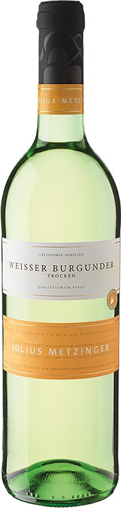 Julius Metzinger Weißer Burgunder QbA trocken Südpfälzer Weinvertrieb Pfalz