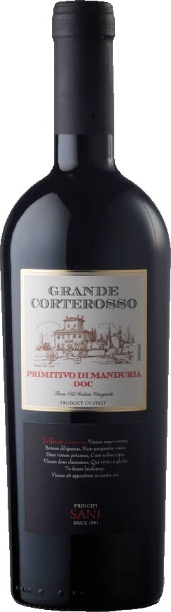 Primitivo di Manduria DOC Grande Corterosso Contri Spumanti Apulien