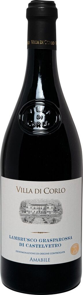 Lambrusco Grasparossa DOC Amabile Tappo R. Vino Frizzante Villa di Corlo Emilia-Romagna