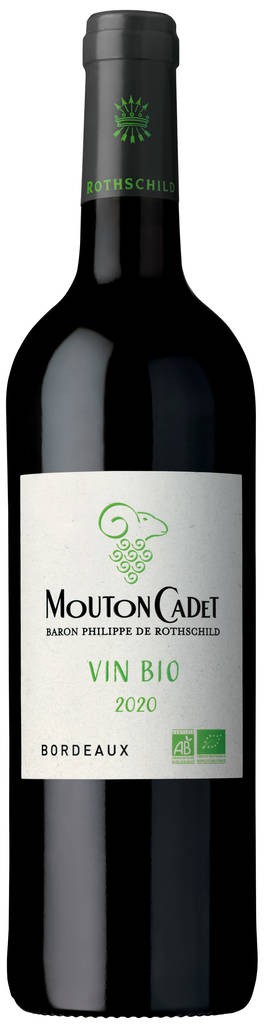 Mouton Cadet Bio Rouge 0,75l 2020 Baron Philippe de Rothschild S.A. Bordeaux