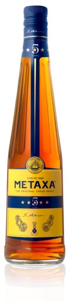 Metaxa 5 Stars 38% vol RemyCointreau 