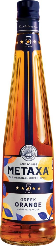 Metaxa 5 Sterne Greek Orange  S.& E.<(>&<)>A. METAXA A.B.E. 