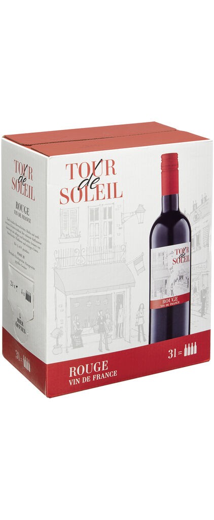 Rouge 3L BIB  Tour de Soleil 