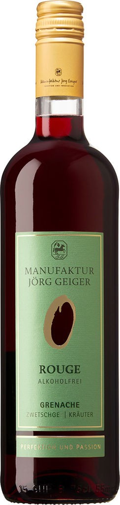 O - Rouge - Grenache l Zwetschge l Kräuter  Manufaktur Jörg Geiger Baden-Württemberg