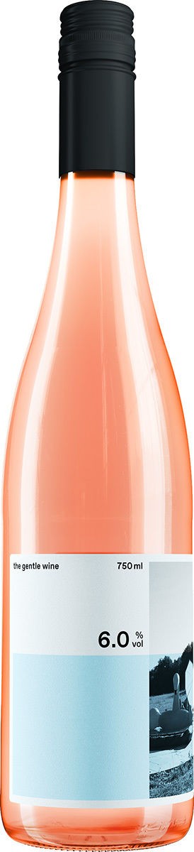 the gentle - Pink - 6,0 % alc.  the gentle wine Rheingau / Toledo