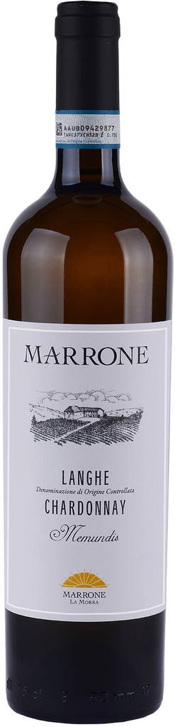 Memundis Langhe DOC Chardonnay 2020 Marrone Langhe