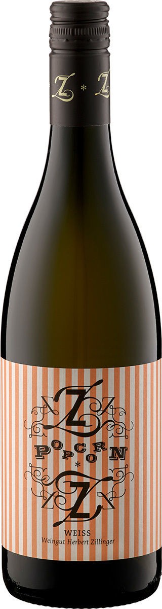 POPCORN - Naturwein Cuvée Weiss - BIO-DYNAMISCH 2021 Weingut Herbert Zillinger Weinviertel