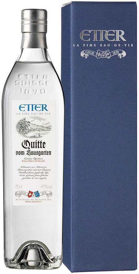 Etter Quitte Schweizer Birnenquitte, 41% Vol. Etter Söhne AG Distillerie Zug 