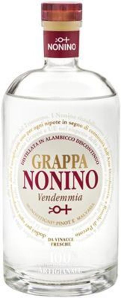 Grappa Vendemmia 40% vol Klares Destillat 2018 Nonino Distillatori 