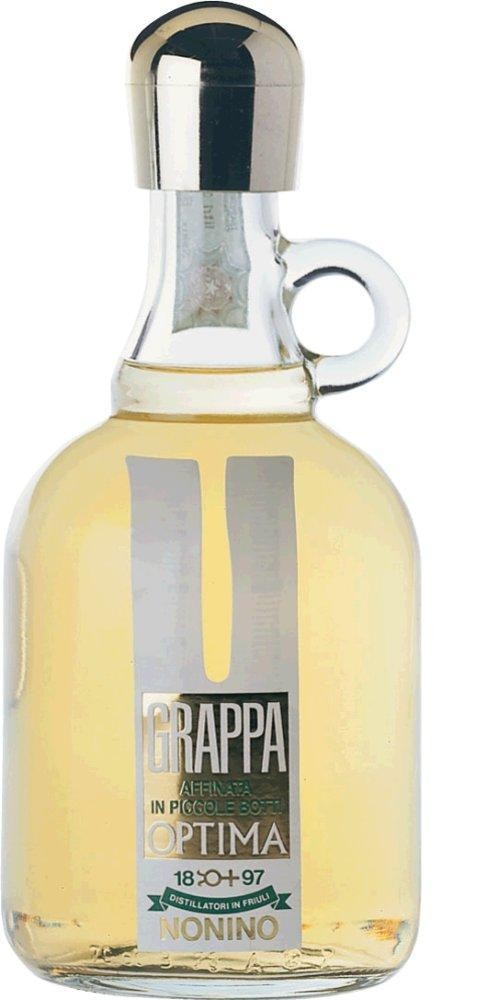 Optima vol Nonino, 41% Grappa Grappa im Barrique gereift,