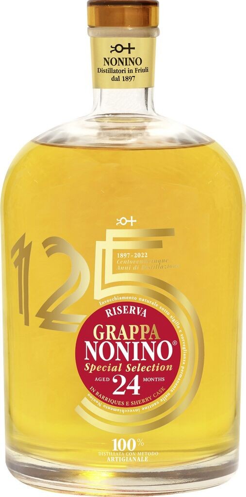 Grappa Vendemmia Riserva 24 Mo 41% vol 125 years Special Selection - im  Barrique gereift, Nonino, Spirituose