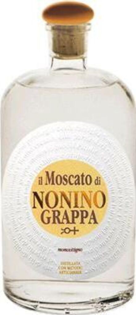 Grappa Il Moscato Monovitigno Klares Destillat 41% vol. Magnum (2,0l) Nonino Distillatori Friaul