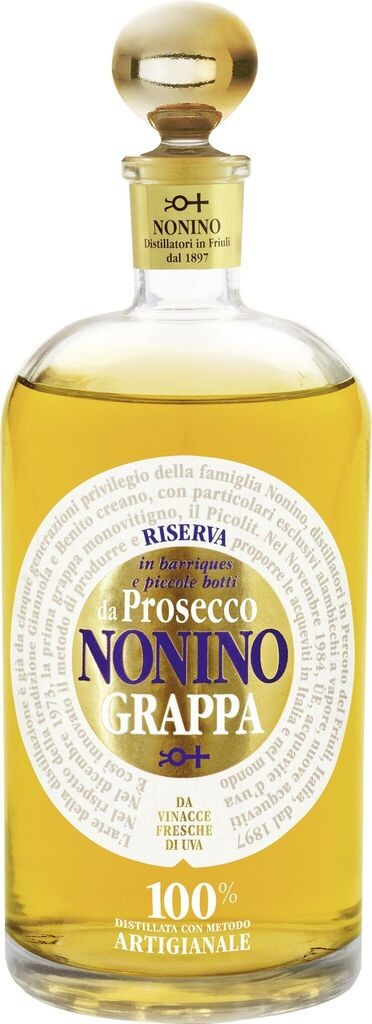 Grappa Il Prosecco Monovitigno im Barrique gereift 41% vol. (0,7l) Nonino Distillatori Friaul