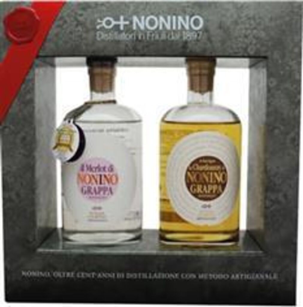 2er GP Nonino Grappe Vigneti 0,35l Grappa Lo Chardonnay MV 41% vol. Nonino Distillatori 