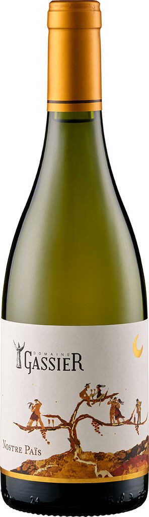 Nostre Pais Blanc AOP Costières de Nîmes Vignobles Michel Gassier Rhône