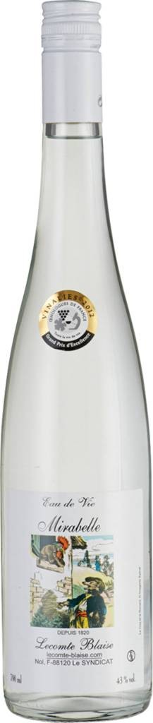 Eau de Vie Mirabelle 43% Vol. Lecomte Blaise Elsass