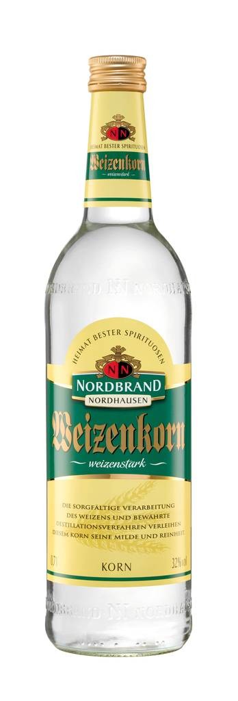Nordbrand Weizenkorn 32% 07l  Nordbrand Nordhausen GmbH 