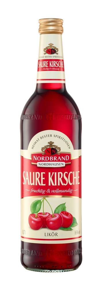 Nordbrand Saure Kirsch 16% 0,7l  Nordbrand Nordhausen GmbH 