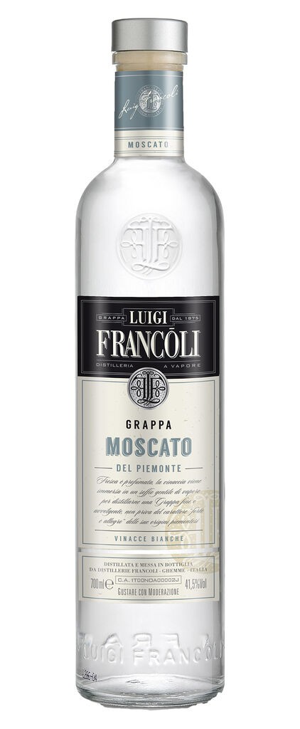 Grappa Moscato Luigi Francoli 