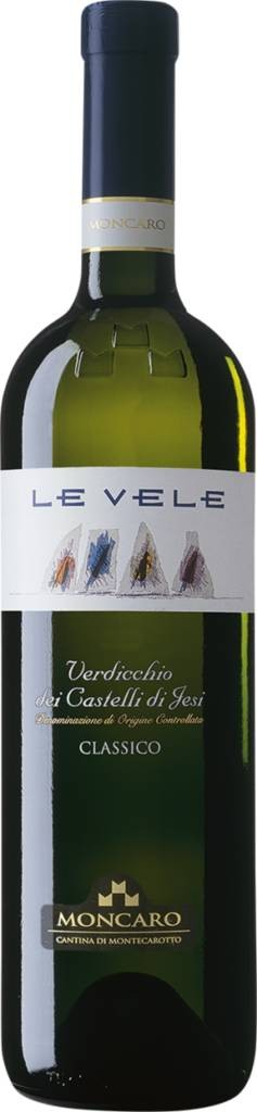 Le Vele Verdicchio dei Castelli di Jesi Classico DOC Terre Cortesi Moncaro Marken