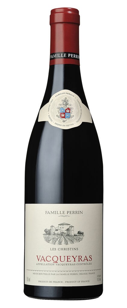 Vacqueyras AOC Les Christins Rouge 2019 Famille Perrin Vacqueyras