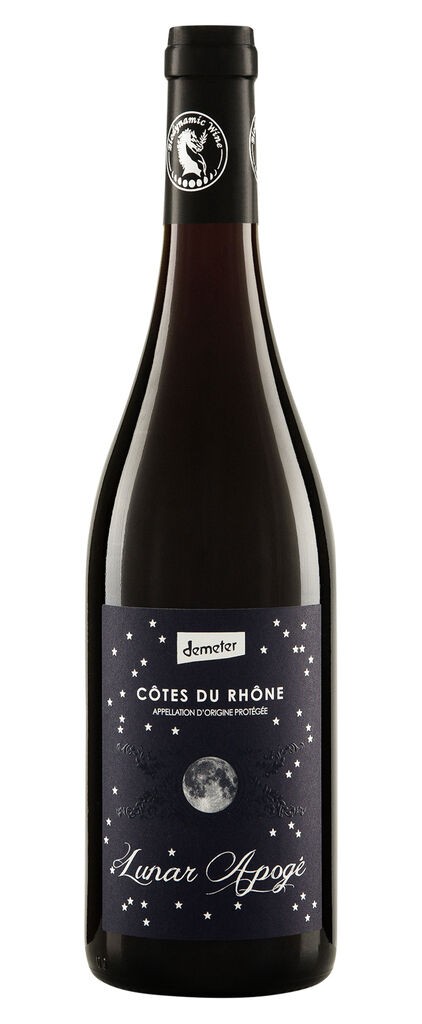 Lunar Apogé Côtes Du Rhône Rouge Demeter AOP 2019 Carabiniers Côtes du Rhône