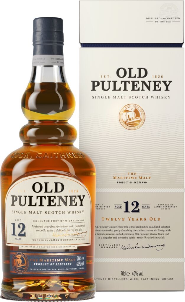 Old Pulteney 12 Years Single Malt Scotch Whisky 40% vol  in GP Old Pulteney 