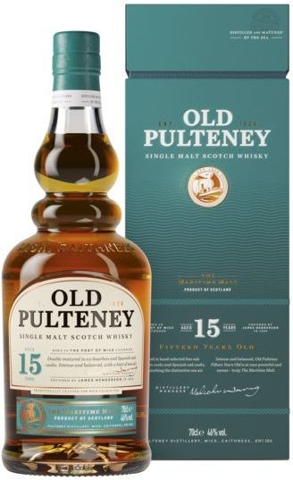 15 Years Single Malt Scotch Whisky 46% vol in GP (NEU) - streng limitiert - Old Pulteney 