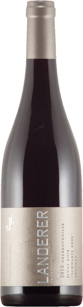 Oberrotweiler Pinot Noir QbA trocken Schwarze Erde Landerer Baden