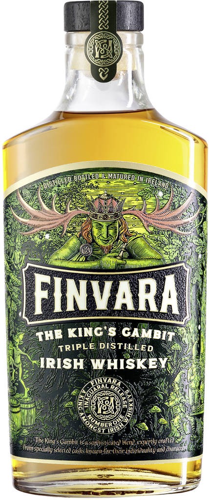 The Kings Gambit Irish Whiskey  Finvara 
