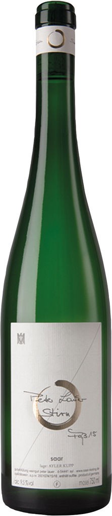 Ayl KUPP Stirn Riesling QbA feinherb FAß 15 Peter Lauer Mosel