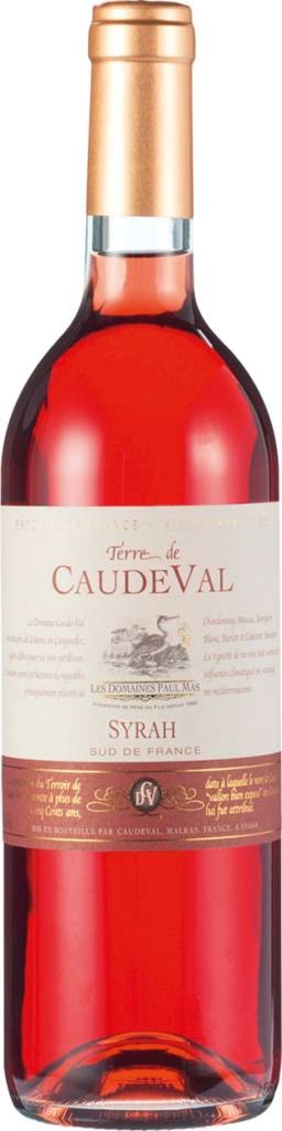 Rosé de Syrah Pays d'Oc IGP Terre de Caude Val Languedoc-Roussillon