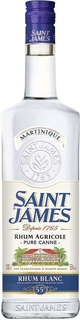 Blanc 55% 1,0l  Saint James Rhum de la Martinique