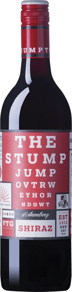 The Stump Jump Shiraz McLaren Vale, d'Arenberg d´Arenberg McLaren Vale