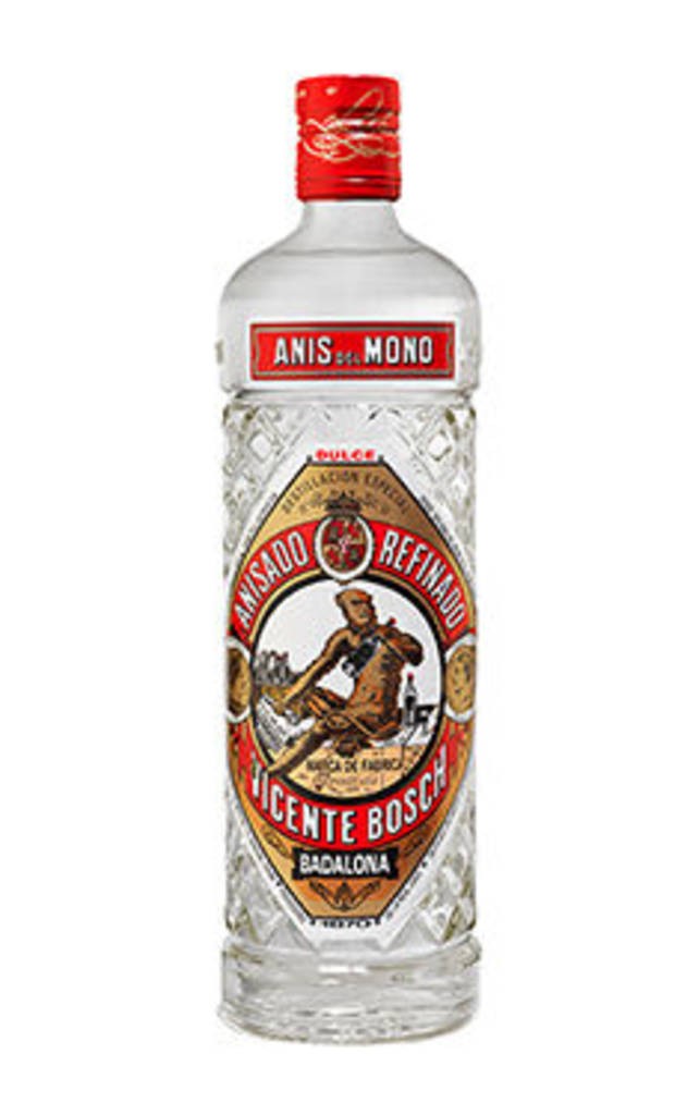 Vicente Bosch Anis del Mono Dulce 1,0 L.  Vicente Bosch Badalona