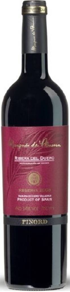 Reserva  2011 Marques de Pluma Ribera del Duero