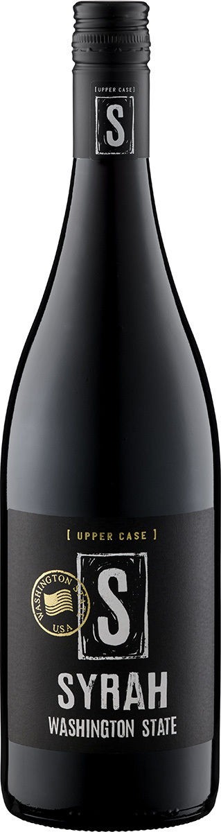 UPPER CASE 'S' Syrah - Washington State 2019 UPPER CASE Washington