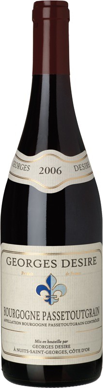 Bourgogne Passetoutgrain AOC Georges Désiré Burgund