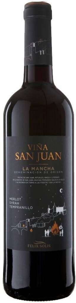 Juan San Syrah Felix Solis Tempranillo, Viña Merlot