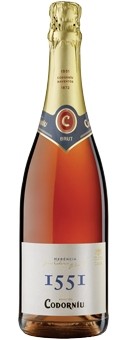 Codorníu - 1551 Rosé Brut Cava DO Codorníu Penedès / Segriŕ