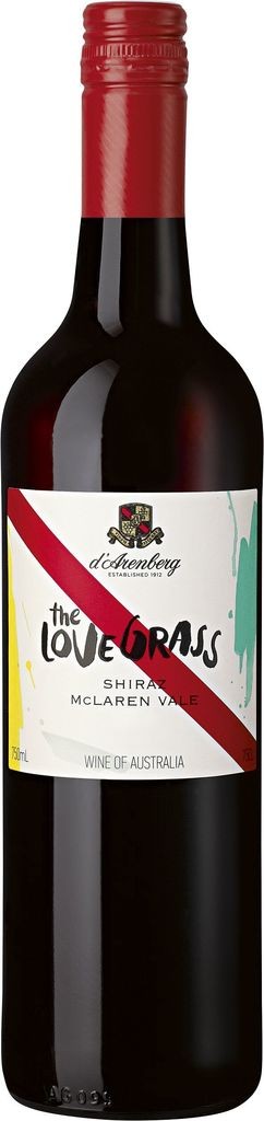 The Love Grass Shiraz McLaren Vale, d'Arenberg 2018 d´Arenberg 