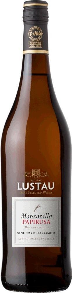 Manzanilla Sherry Papirusa 15% vol Lustau Solera Familiar Emilio Lustau Jerez