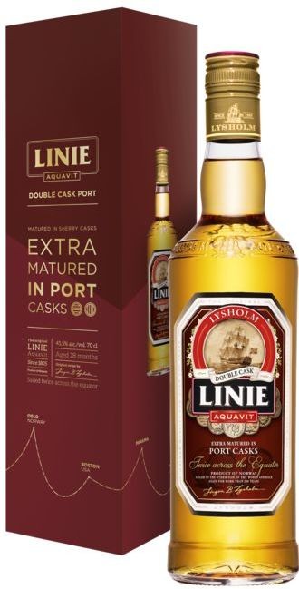 Linie Aquavit Double Cask Port 41,5% vol in GP Arcus AS 